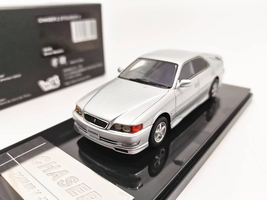 Amazon | WIT'S 1/43 ミニカー チェイサー Chaser 2.5 JZX100 銀